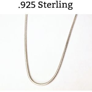 Sterling Silver Snake Chain